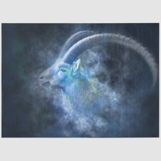 Ziegenziege Seidenpapier (Vorderseite)