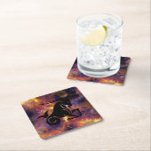 Ziegenziegen-Untersetzer Rechteckiger Pappuntersetzer (Vor Ort)