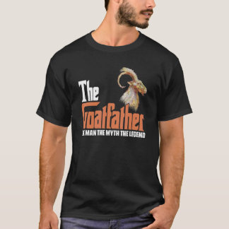 Ziegenzucht Bauer Ziege Vater Zuchtbetrieb T-Shirt