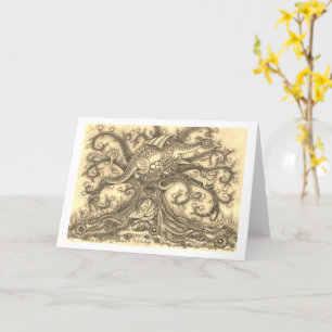 ZIEGER, MEDIEVAL LAIR, FANTASY FOLART Blank Karte