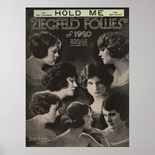 Ziegfeld 1920-Hold ich Poster