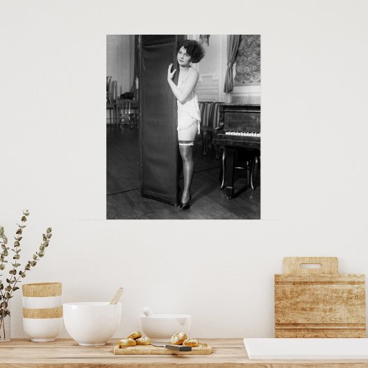 Ziegfeld Follies Girl, 1920er Poster (Küche)