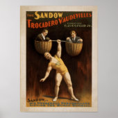 ZIEGFELD Strong Man Act VAUDEVILLE Poster (Vorne)