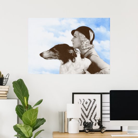 Ziegfelds Clara Blackath Poster (Heimbüro)