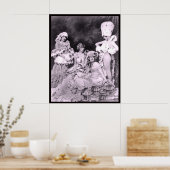 Ziegfelds Ladys Poster (Küche)