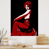 Ziegfelds Louise Squire Poster (Küche)