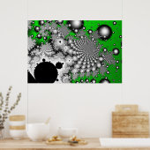 Ziegler Hochauflösendes Fraktal Poster 1st Series (Küche)