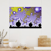 Ziegler Hochauflösendes Fraktal Poster 1st Series (Küche)