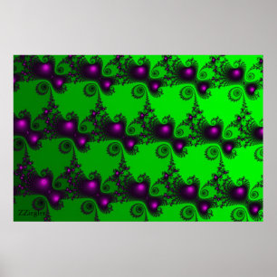 Ziegler Hochauflösendes Fraktal Poster 1st Series