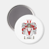 Ziegler-Wappen / Ziegler-Familienwappen Magnet (Vorderseite/Rückseite)