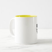 Zieh ab! zweifarbige tasse (Vorderseite Links)