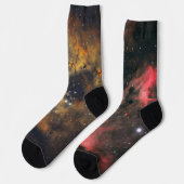 Zieh das Universum an Socken (Linkes Detail)