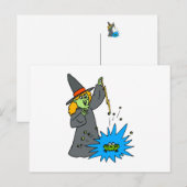 Zieh deinen Frosch! Postkarte (Vorne/Hinten)