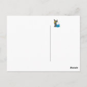 Zieh deinen Frosch! Postkarte (Rückseite)