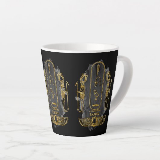 Zieh deinen Namen in der alten ägyptischen Hierogl Milchtasse (Rechte Ecke)