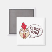 Zieh dich! magnet (Vorderseite/Rückseite)