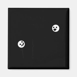 Zieh dich zusammen Stockfigur-Illustration Magnet