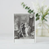 "Zieh diesen Schleier aus Kapitel 7 des Postkarte (Stehend Vorderseite)