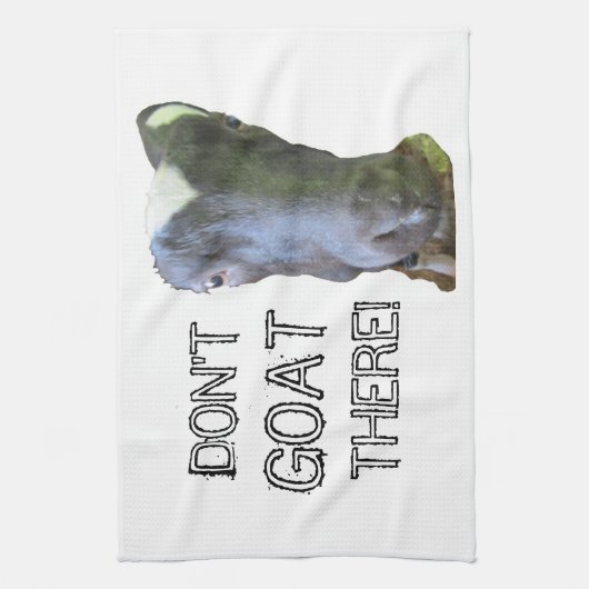 zieh: "GEHT NICHT DORT!" geschirrtuch (Vertikal)