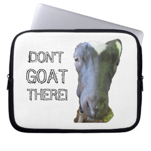 zieh: "GEHT NICHT DORT!" Laptop Sleeve