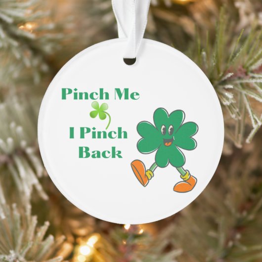 Zieh mich, ich kneife zurück ornament (Baum)