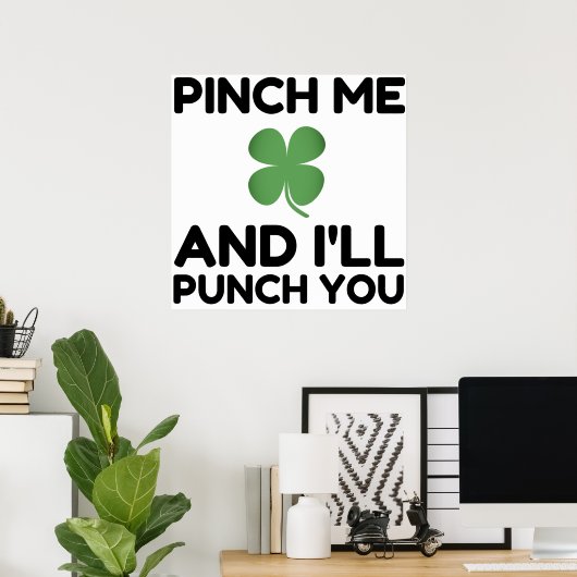 Zieh mich und ich hebe dich poster (Heimbüro)