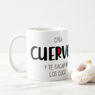 Zieh Raben groß Kaffeetasse