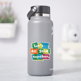 Zieh zusammen aufkleber
