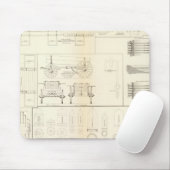 Ziehboote, Brücken, Wagen, Projektile Mousepad (Mit Mouse)