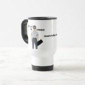 Ziehe meine Streicher nicht! Mug Reisebecher (Vorderseite Links)