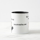 Ziehe meine Streicher nicht! Mug Tasse (Zentrum)