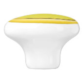 Ziehen des gelben Knopfes Keramikknauf (Seitenansicht)