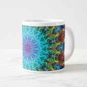 Ziehen in Kaleidoskop Jumbo-Tasse (Vorderseite Rechts)