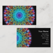 Ziehen in Kaleidoskop Visitenkarte (Vorne/Hinten)