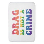 Ziehen ist kein Kriminalbadematt Badematte (Vorderseite Vertikal)