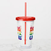 Ziehen ist kein krimineller Akrylatscher Acryltrinkbecher (Rechts)