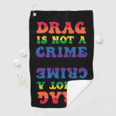 Ziehen ist kein kriminelles Golfhandtuch (Insitu)