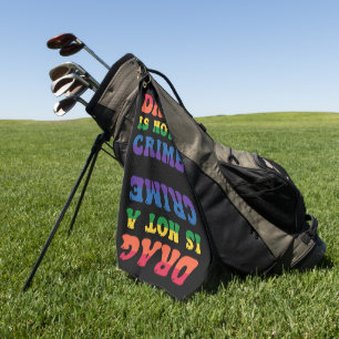 Ziehen ist kein kriminelles Golfhandtuch