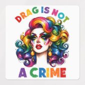 Ziehen ist kein Verbrechen Etiketten (Design 1)