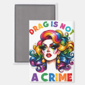 Ziehen ist kein Verbrechen Magnet (Vorderseite/Rückseite)