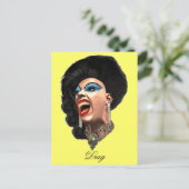 Ziehen Postkarte (Stehend Vorderseite)