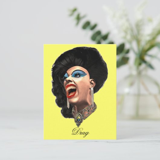 Ziehen Postkarte (Stehend Vorderseite)