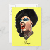 Ziehen Postkarte (Vorne/Hinten)