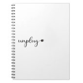 Ziehen Sie das Plug-In mit Skripttext und Plug-and Notizblock (Vorderseite)