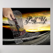 Ziehen Sie das Poster Ihrer Bootstraps hoch (Vorne)