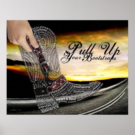 Ziehen Sie das Poster Ihrer Bootstraps hoch (Vorne)