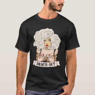 Ziehen Sie das Puppenkreuz "Queen Race" heraus T-Shirt
