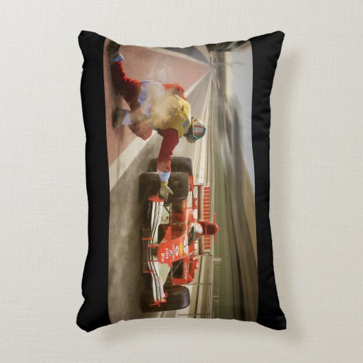 Ziehen Sie das Racing Kissen mit dem Namen des Kin (Vorderseite(Vertikal))