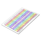 Ziehen Sie die Beziehungen der Zahnakupunktur ab. Notizblock (angewinkelt)