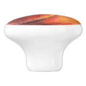 Ziehen Sie die Keramik am Griff. Keramikknauf (Seitenansicht)